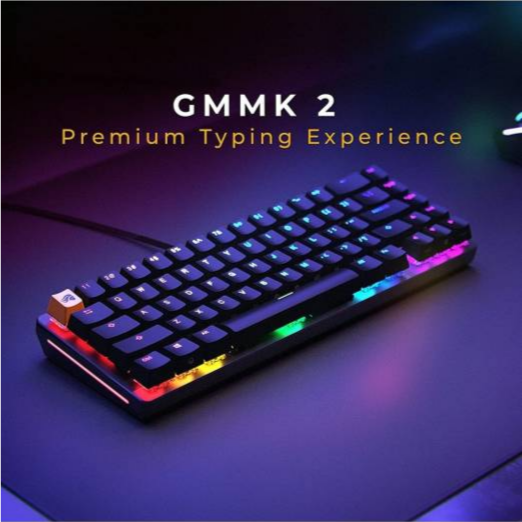Glorious GMMK 2 65% Wired Mechanical Keyboard Arabic -Black