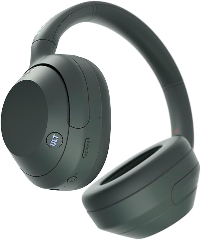 Sony Wireless Noise Cancelling Stereo Headphones WH-ULT900N-Forest Gray