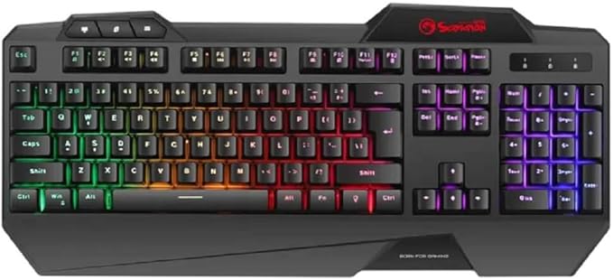 Marvo 3-in-1 RGB Gaming Keyboard Mouse Pad Combo Set CM306 Black