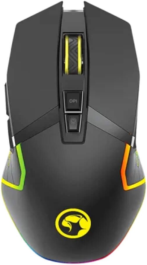 Marvo 3-in-1 RGB Gaming Keyboard Mouse Pad Combo Set CM306 Black