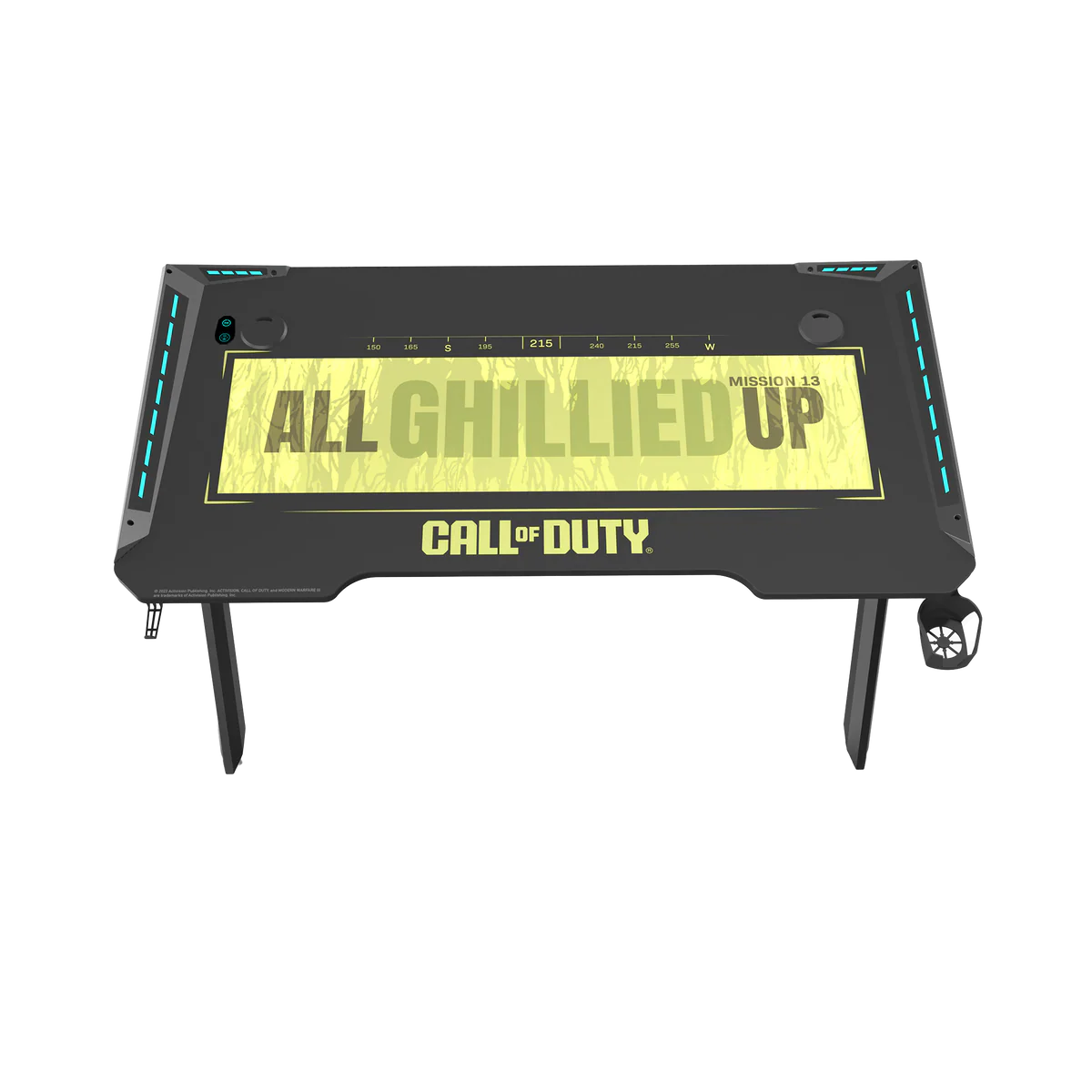 Gameon Call Of Duty (COD) Hawksbill Series RGB Flowing Light Gaming Desk