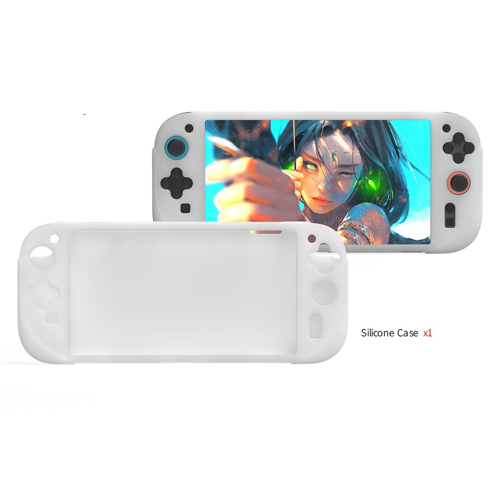 DOBE Nintendo Switch 2 10 in 1 Kit with Storage Bag Silicone Protective Cover Screen Protector Game Card Box - TNS-5111