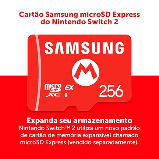 Samsung microSD Express Card – 256GB for Nintendo Switch 2