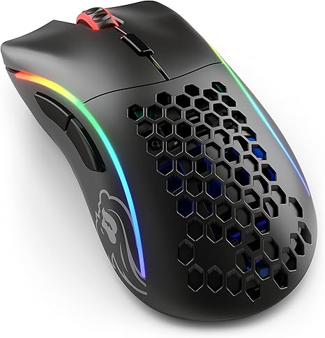 Glorious Model D- Minus Wireless Gaming Mouse GLO-MS-DMW-MB - Matte Black