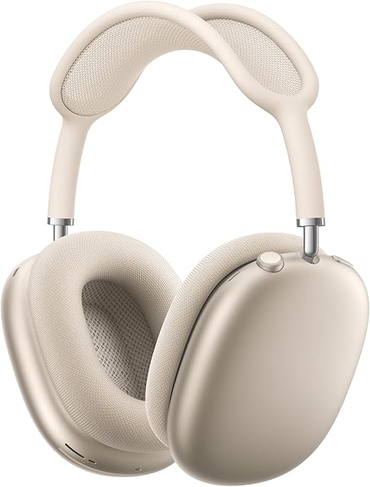 Apple AirPods Max Wireless Over-Ear Headphones(USB‑C)-Starlight