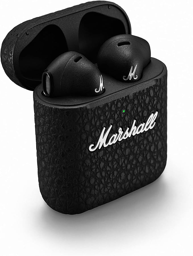 Marshall Minor III True Wireless Bluetooth Earphones, Earbuds - Black