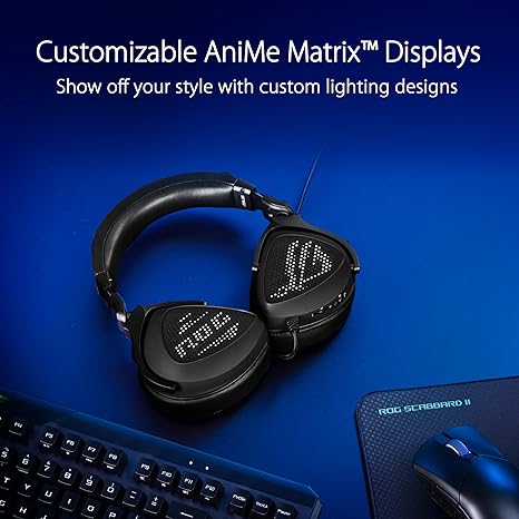 ASUS ROG Delta S Animate Gaming Headset-Black