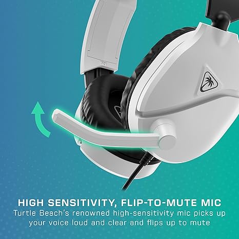Turtle Beach Recon 70 Wired Gaming Headset Officially Licensed for Nintendo Switch-White