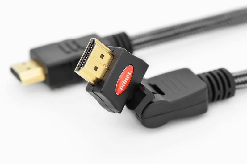 Ednet Rotatable HDMI Cable 2M