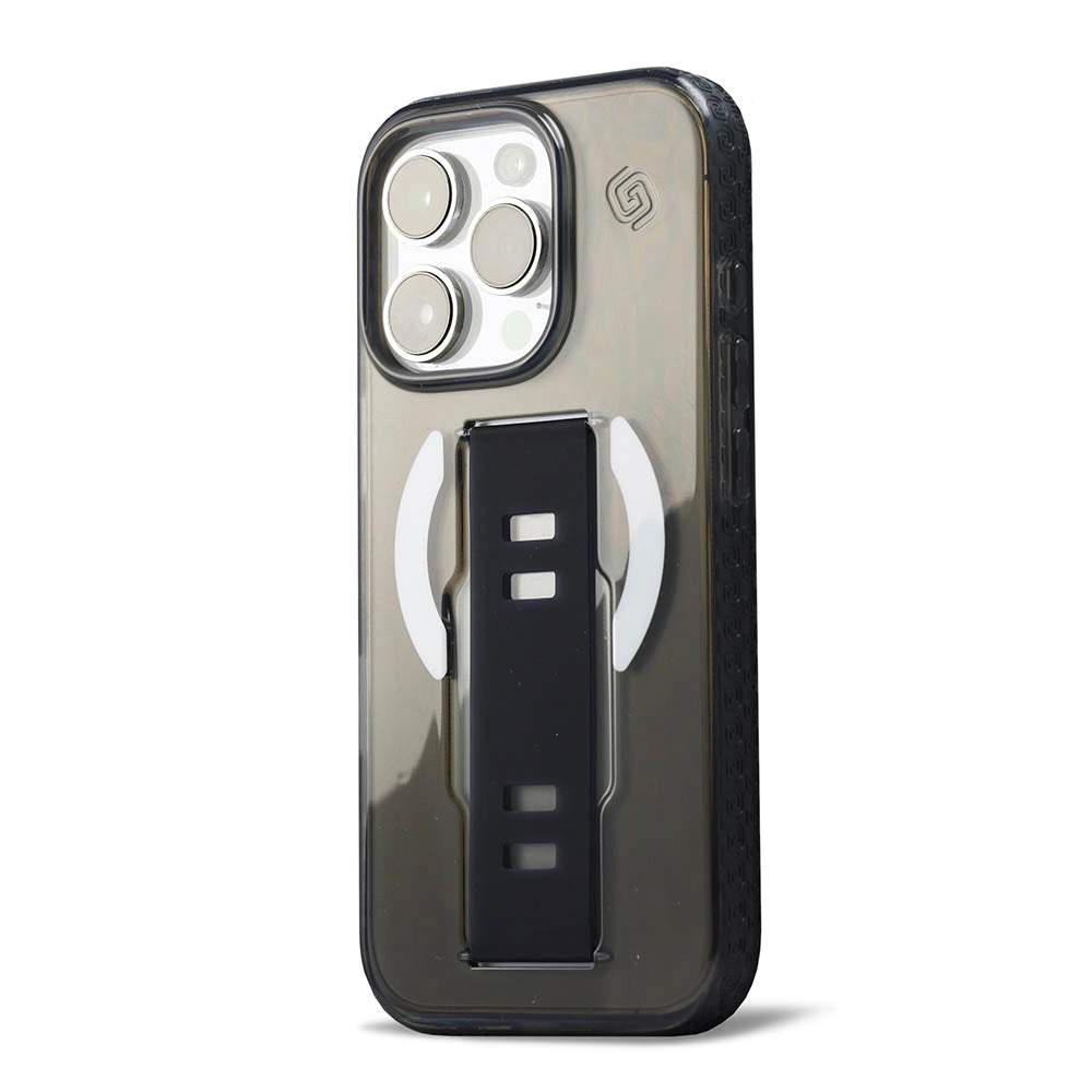 Grip2U Slim iPhone 16 Pro Magsafe Grip Case - Smoky
