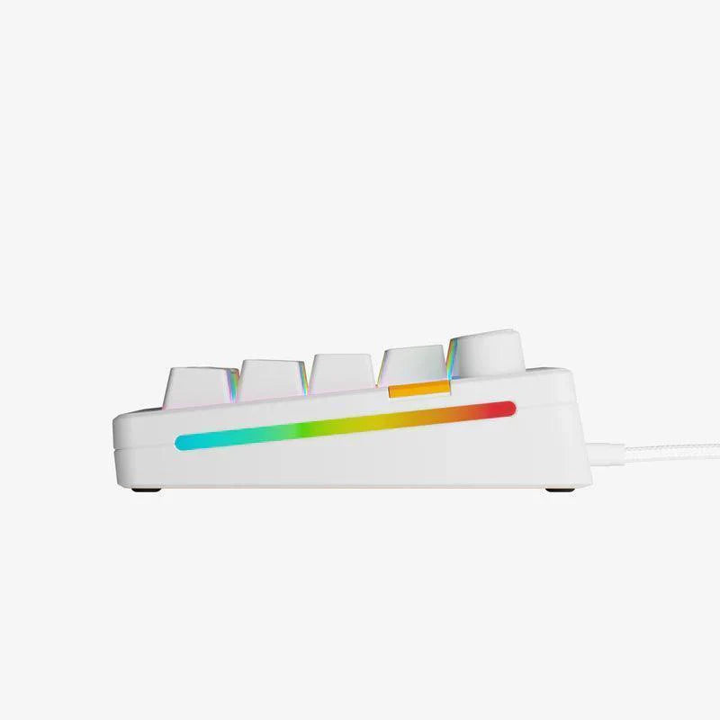 Glorious GMMK 3 HE 75% Prebuilt Wired Keyboard  (GLO-KB-GMMK3-75-PB-HE-W-WHT-AR)-Arabic-White