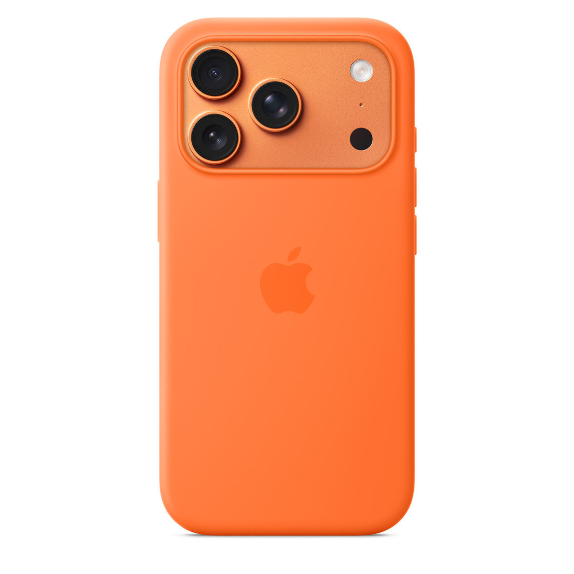 iPhone 17 Pro max Silicone Original Case with MagSafe – Orange
