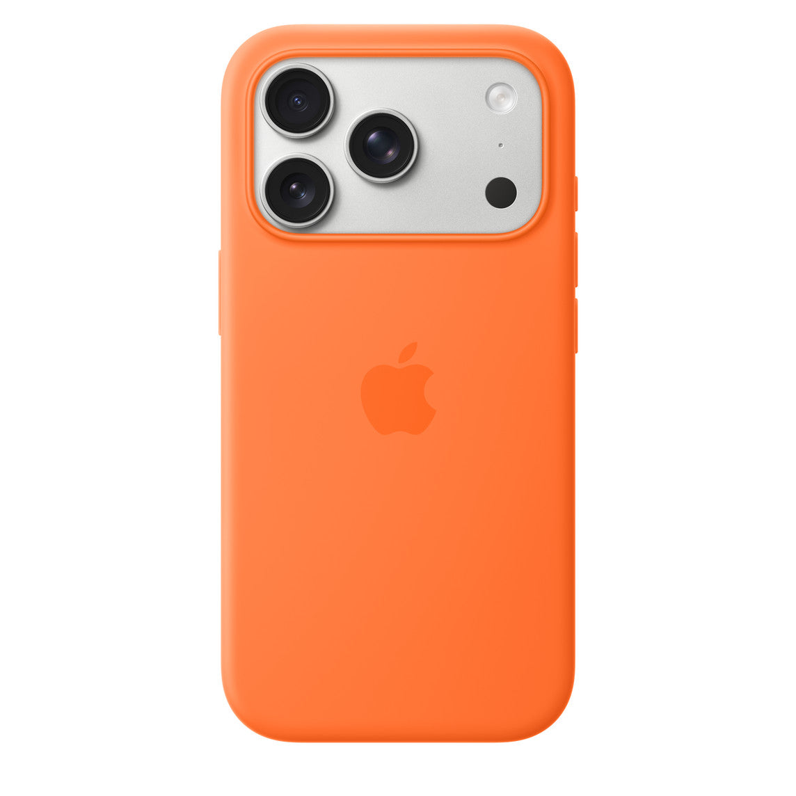 iPhone 17 Pro max Silicone Original Case with MagSafe – Orange