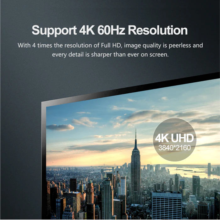 Unitek 4K 60Hz DisplayPort 1.2 Cable