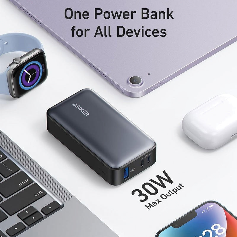 Anker 533 PowerCore 30W 10000mAh Power Bank - A1256H11