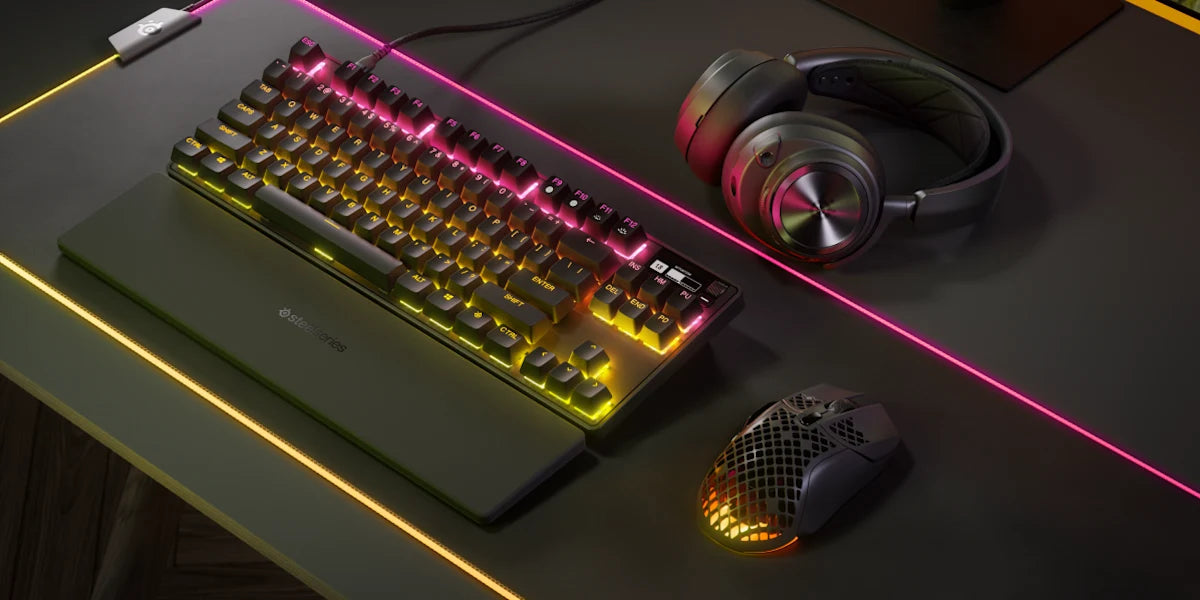 Steelseries Apex Pro TKL Wireless Gaming Keyboard 2023 -Black