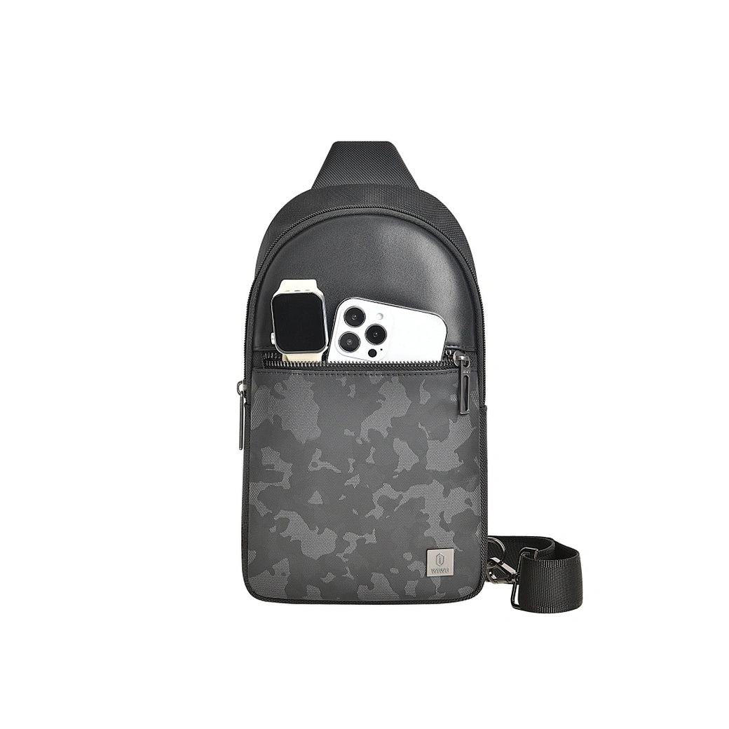 Wiwu Waterproof Salem Crossbody Bag for men with front pocket