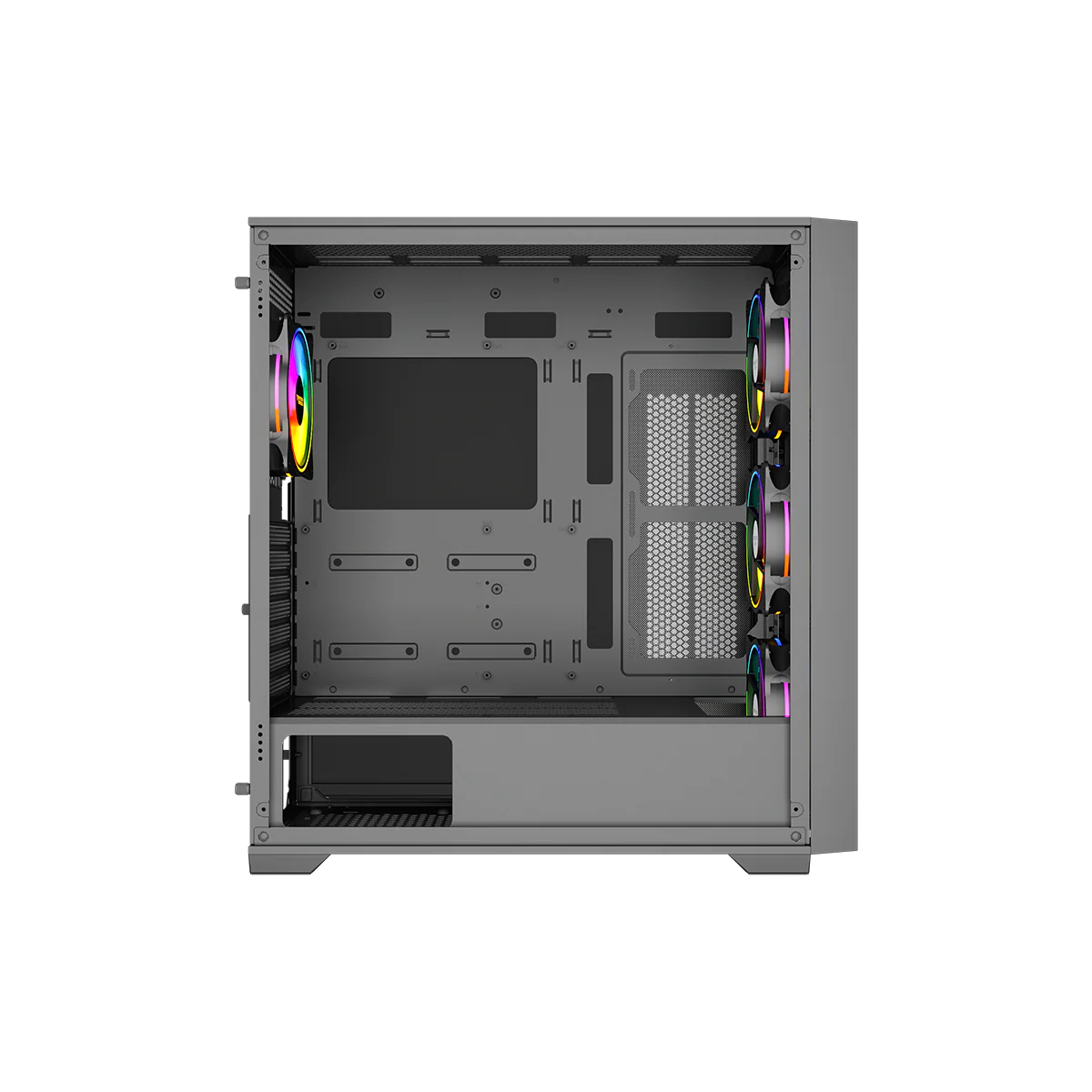 Twisted Minds Storm Rider - 04 Mid Tower Gaming Case - Black - TM-CT200-B