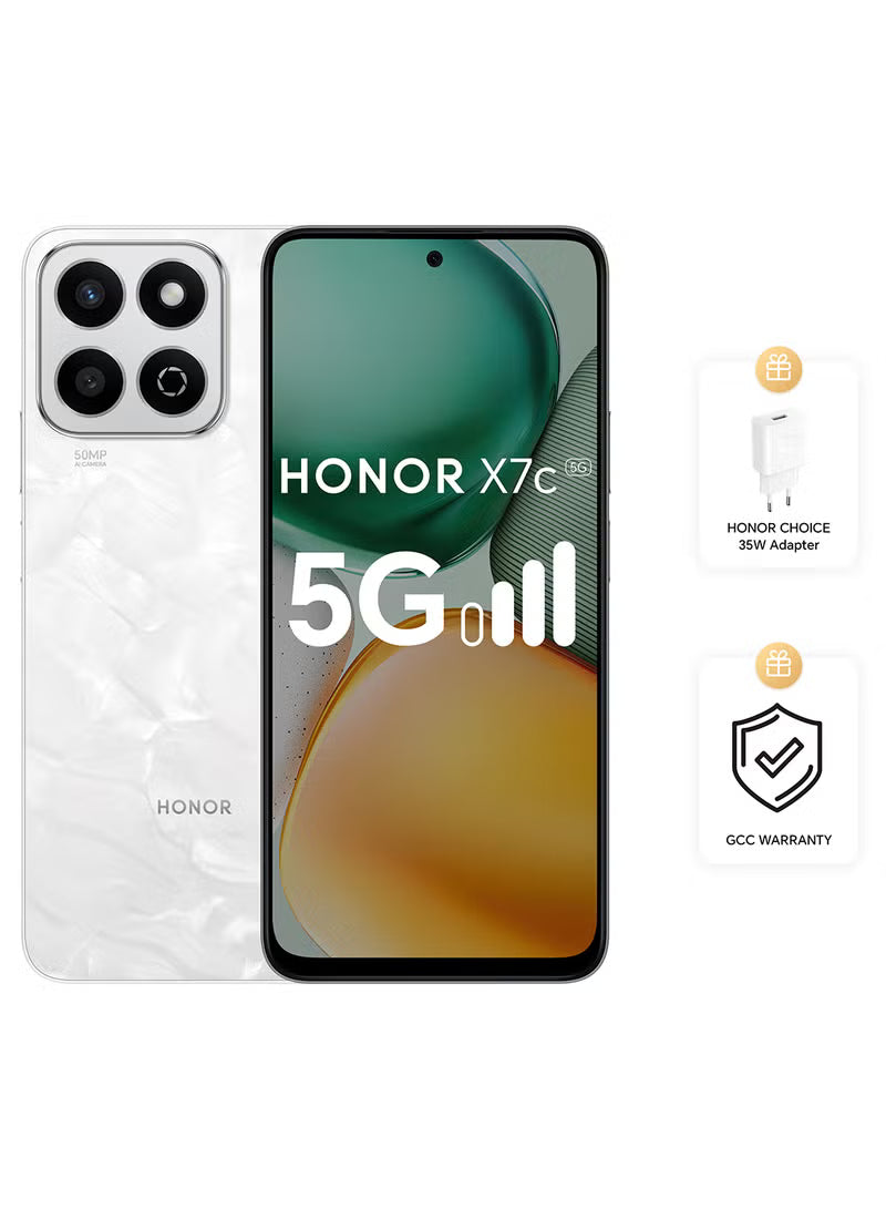 HONOR X7C 5G 4GB+256GB MOONLIGHT WHITE