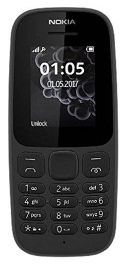 Nokia 105 DS - Charcoal