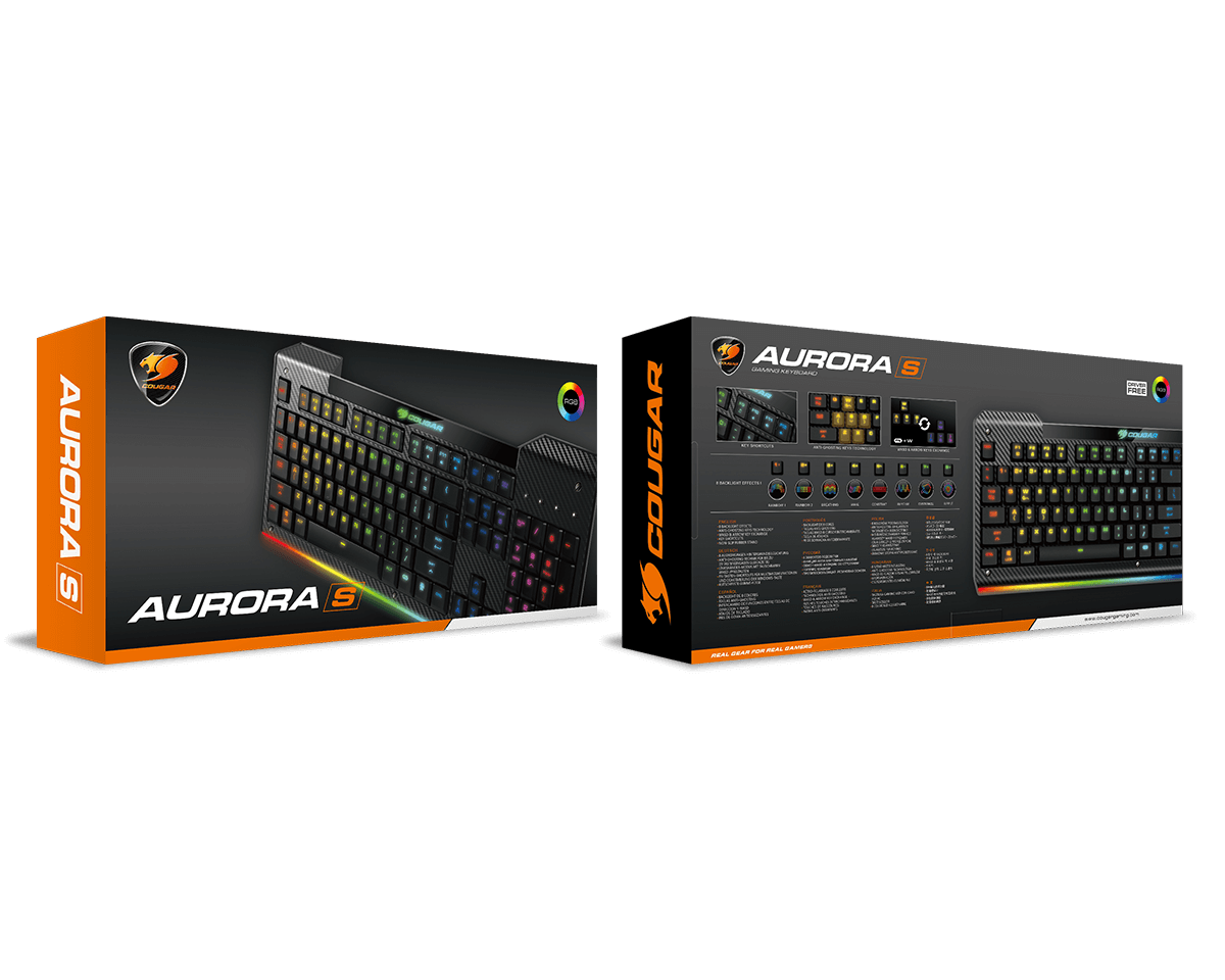 COUGAR AURORA S - Membrane Gaming Keyboard