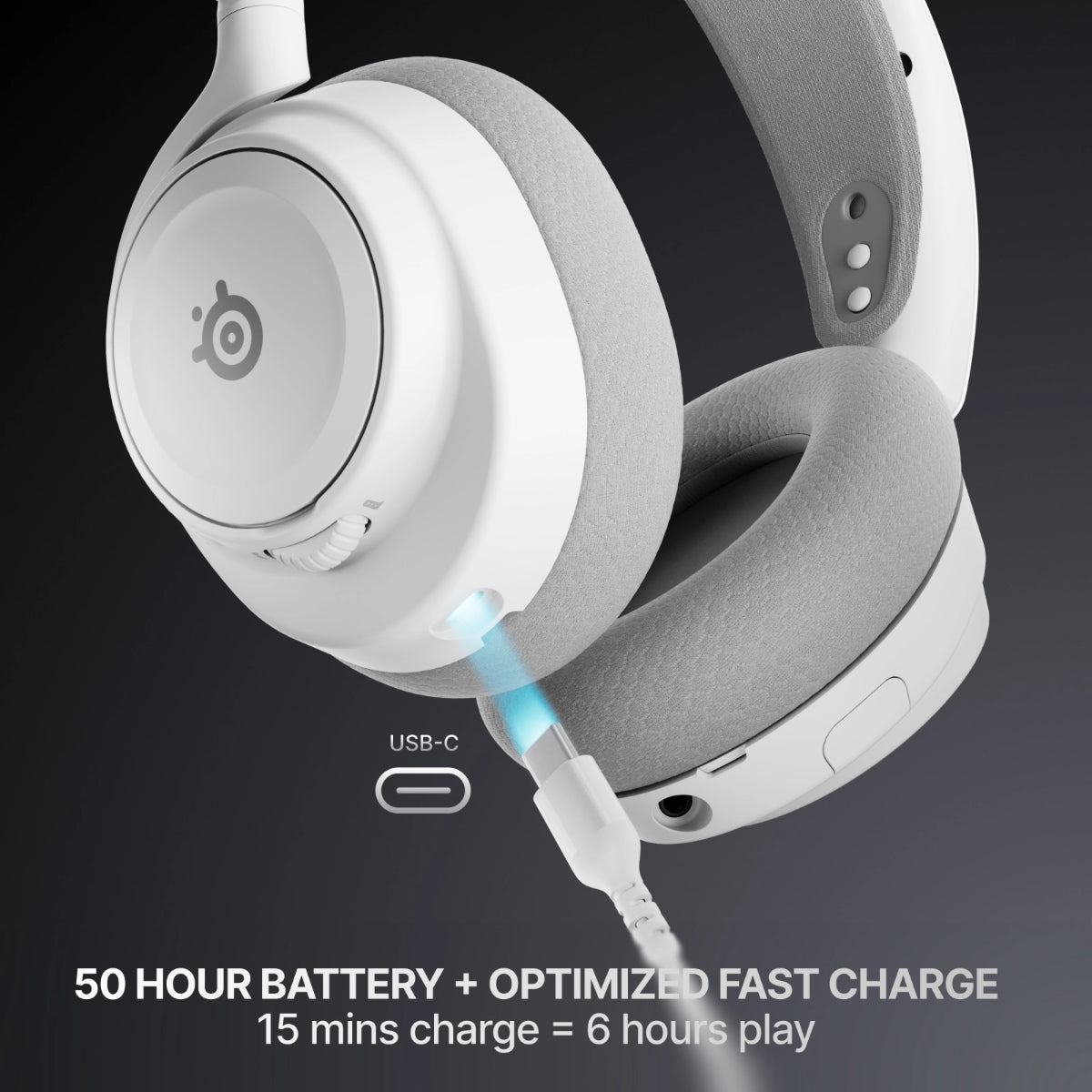 SteelSeries Arctis Nova 7 Gen 2 Wireless Gaming Headphones-White | 61731