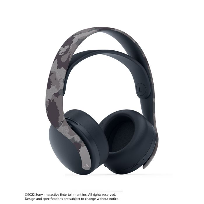 PULSE 3D Wireless Headset - Gray Camouflage