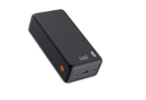 Xcell 30,000mAh Power Bank - Black