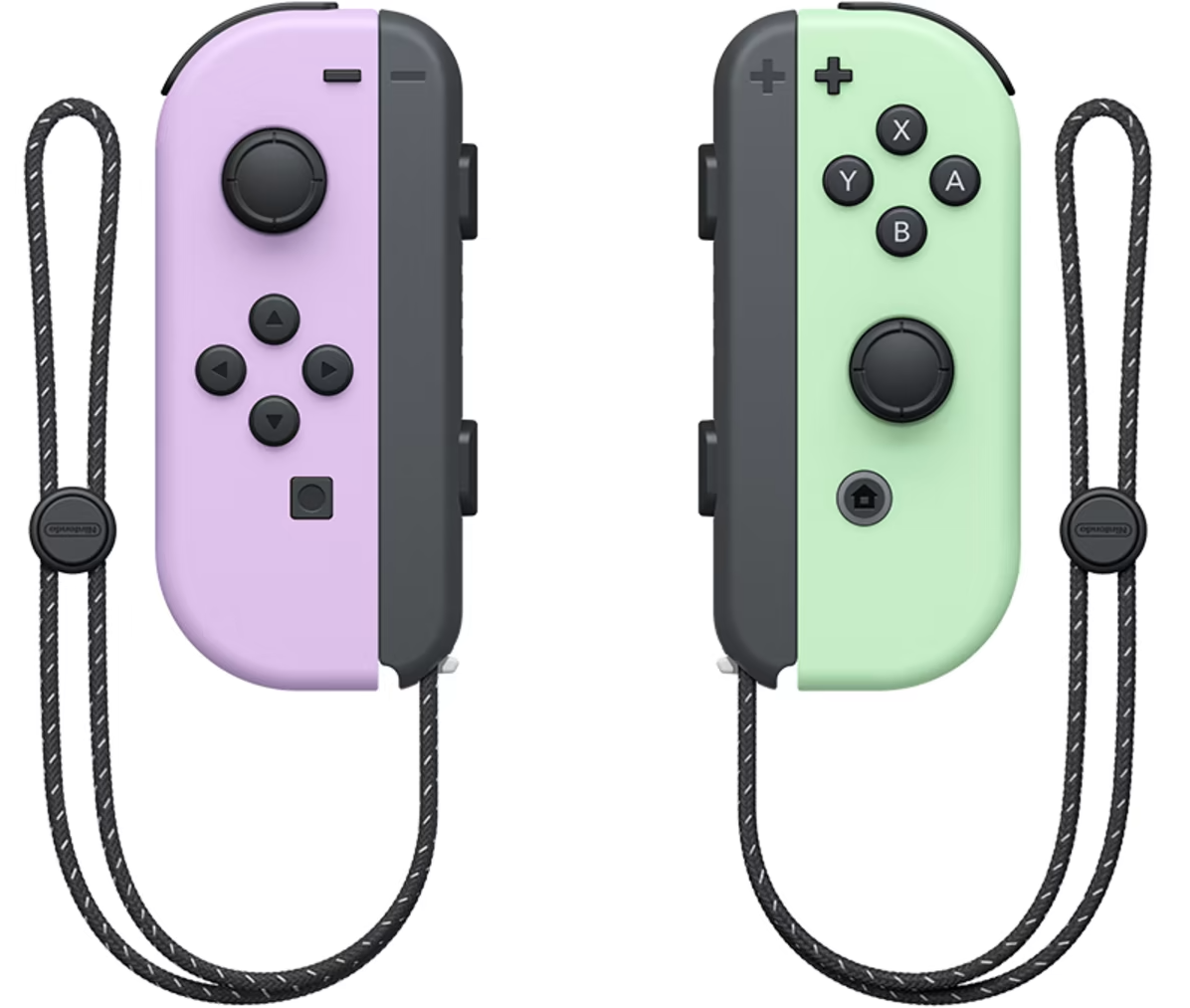 Nintendo Switch Joy Con Pair - Pastel Purple / Pastel Green