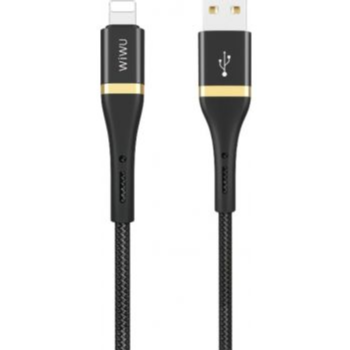 Wiwu Elite Data Cable ED-100 2.4A USB To Lightning 3M - Black