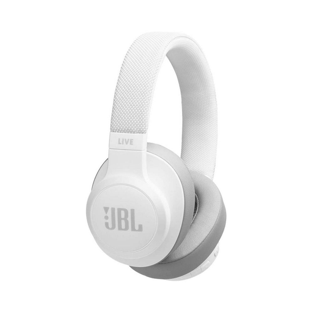 JBL Wireless On-Ear Headphones (Live 500BT) - White