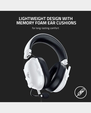 Razer BlackShark V2 X Wired Gaming Headset |White