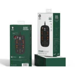 4 Ac 2 Usb & 2 Usb-c Pd 40w Multiport Smart Power Socket 3500w (3m)