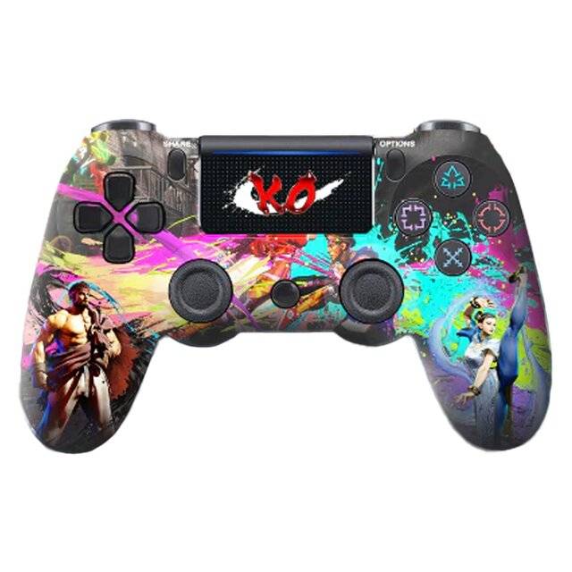 Play X PS4 Wireless Controller (Street Fighter 2)