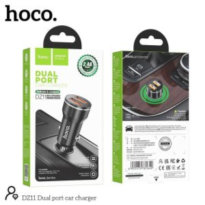 Hoco DZ11 Dual Port Car Charger