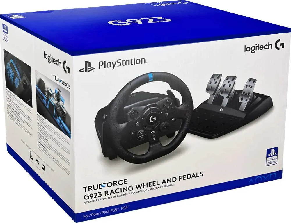 Logitech G923 TRUEFORCE Racing wheel +Pedals