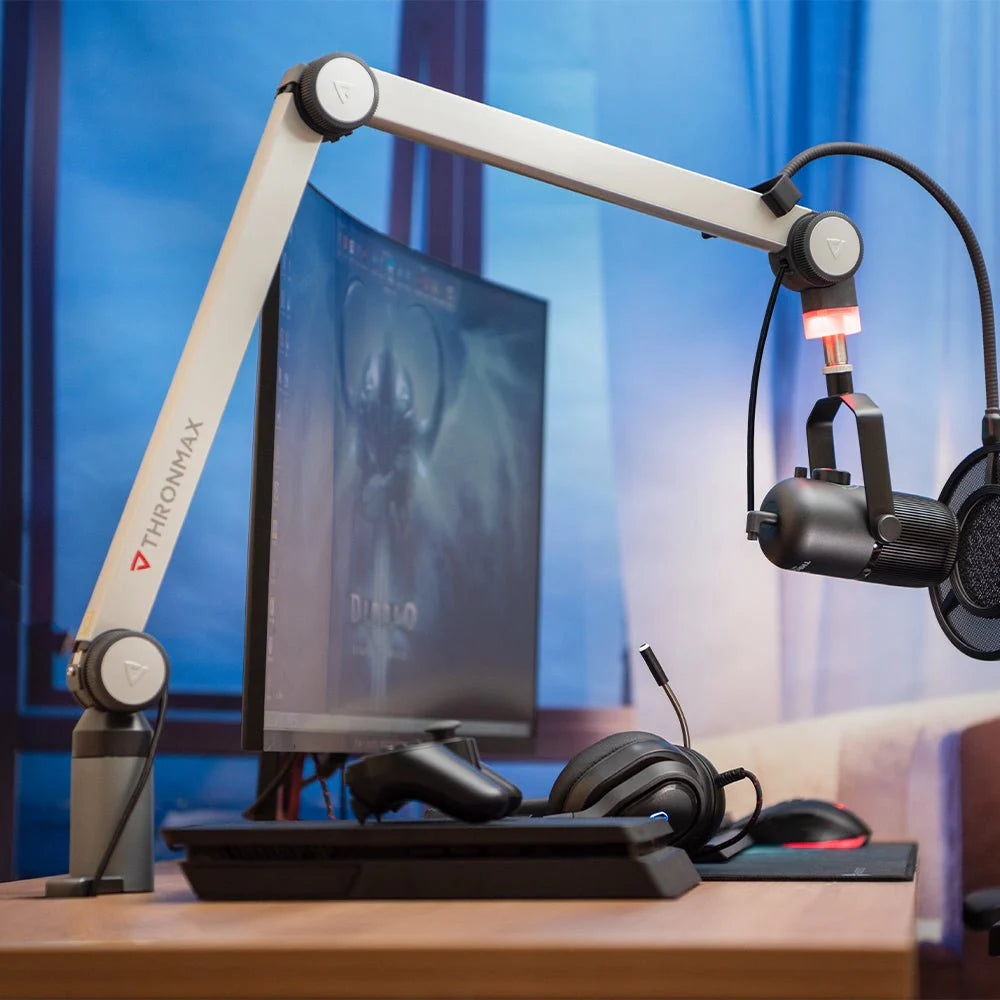 Thronmax Caster Boom S1 PRO Stand Clamp-On with Integrated USB Cable