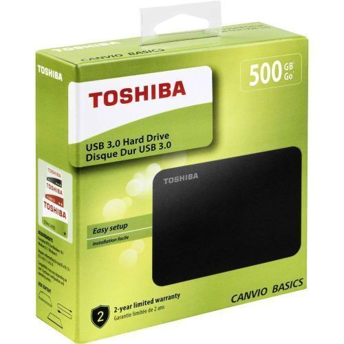 Toshiba Canvio Basics Portable External Hard Disk Drive