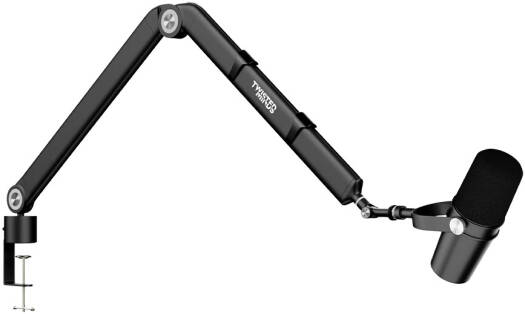 Twisted Minds Neo I Standard Series Pole Microphone Arm, 360° Black | TM-N201-SP