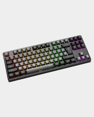 Meetion Tri-Mode Wireless RGB Mechanical Keyboard| 2.4G, Bluetooth, Wired-Black-MK14