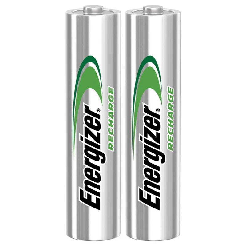 Energizer Power Plus AAA Rechargeable Batteries – Pack of 2 Silver/Green