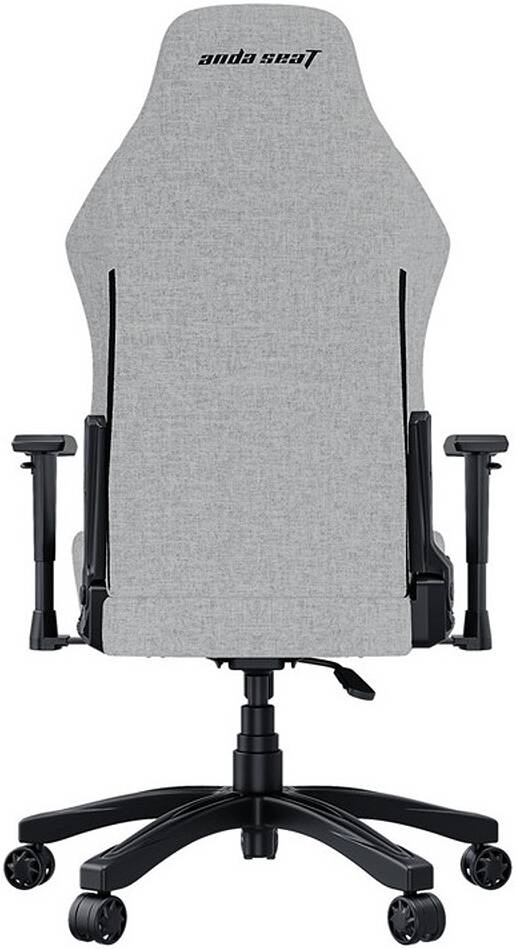 Anda Seat Luna PVC Gaming Chair (L) - Grey Fabric