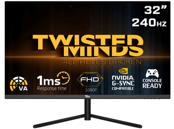 TWISTED MIND TM32FHD240VA Gaming Monitor