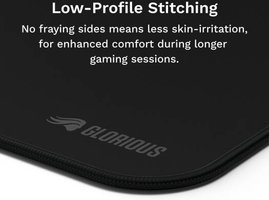 Glorious GMP 2 Gaming Mouse Pad, XXL, Black GLO-MP2-CLTH-STC-XXL-B