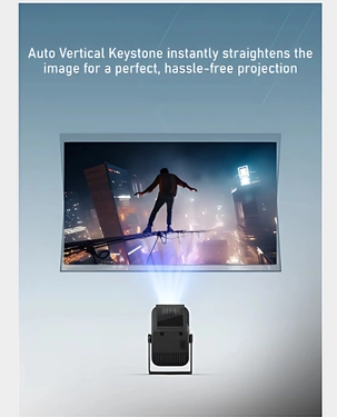Moxedo Astra Portable Smart Projector BLACK