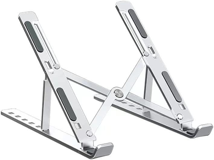 Adjustable Laptop Stand, Portable Aluminum Laptop Riser