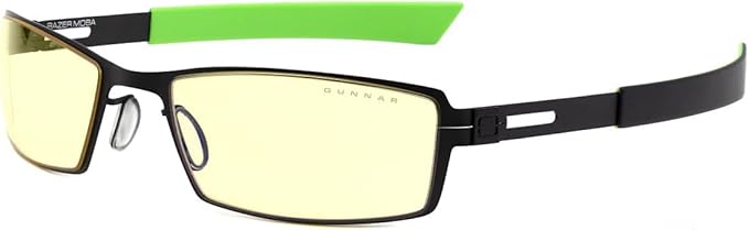 Gunnar Moba Razer Edition Glasses, Onyx Amber
