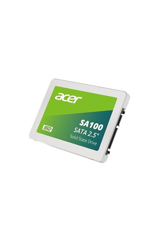 Acer SA100 480GB Internal SSD-560MB/s R, 493MB/s W Speed