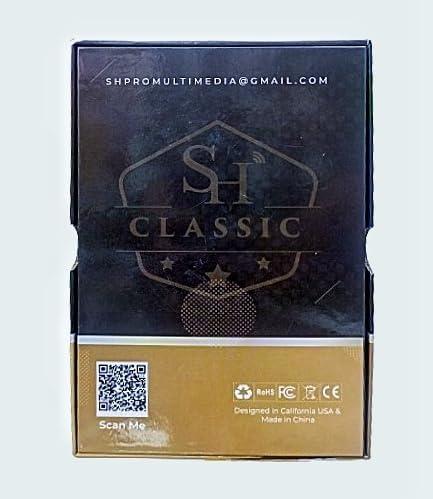 SH CLASSIC TV BOX edition 14k UHD media steamer With one year subscription 32 GB RAM | 512 GB STORAGE