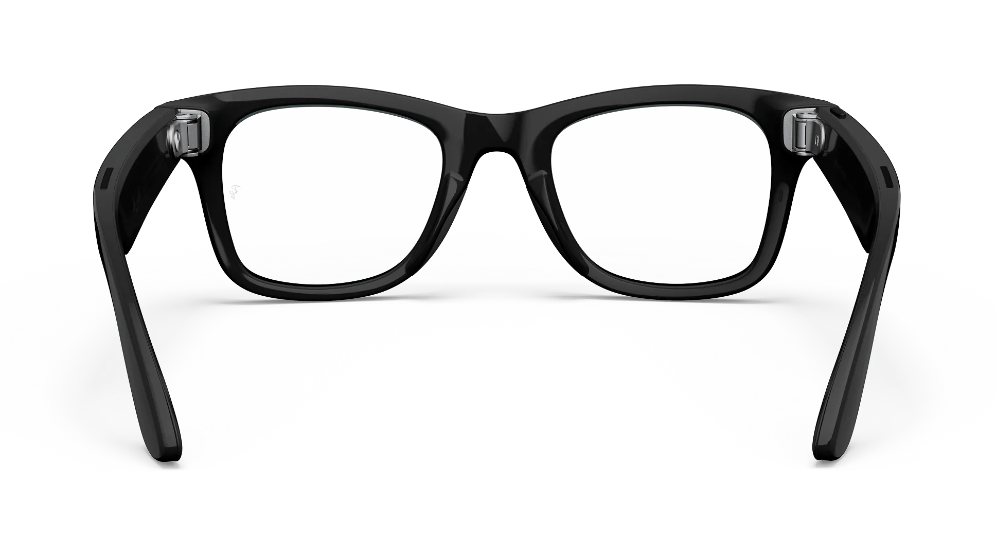 Ray-Ban Meta Wayfarer Shiny Black Clear